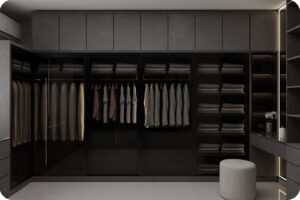 تفصيل دولاب أو خزانة ملابس خشبية: دليل الخزائن في السعودية 3 مظهر فاخر وحديث في تصميم دولاب راقي