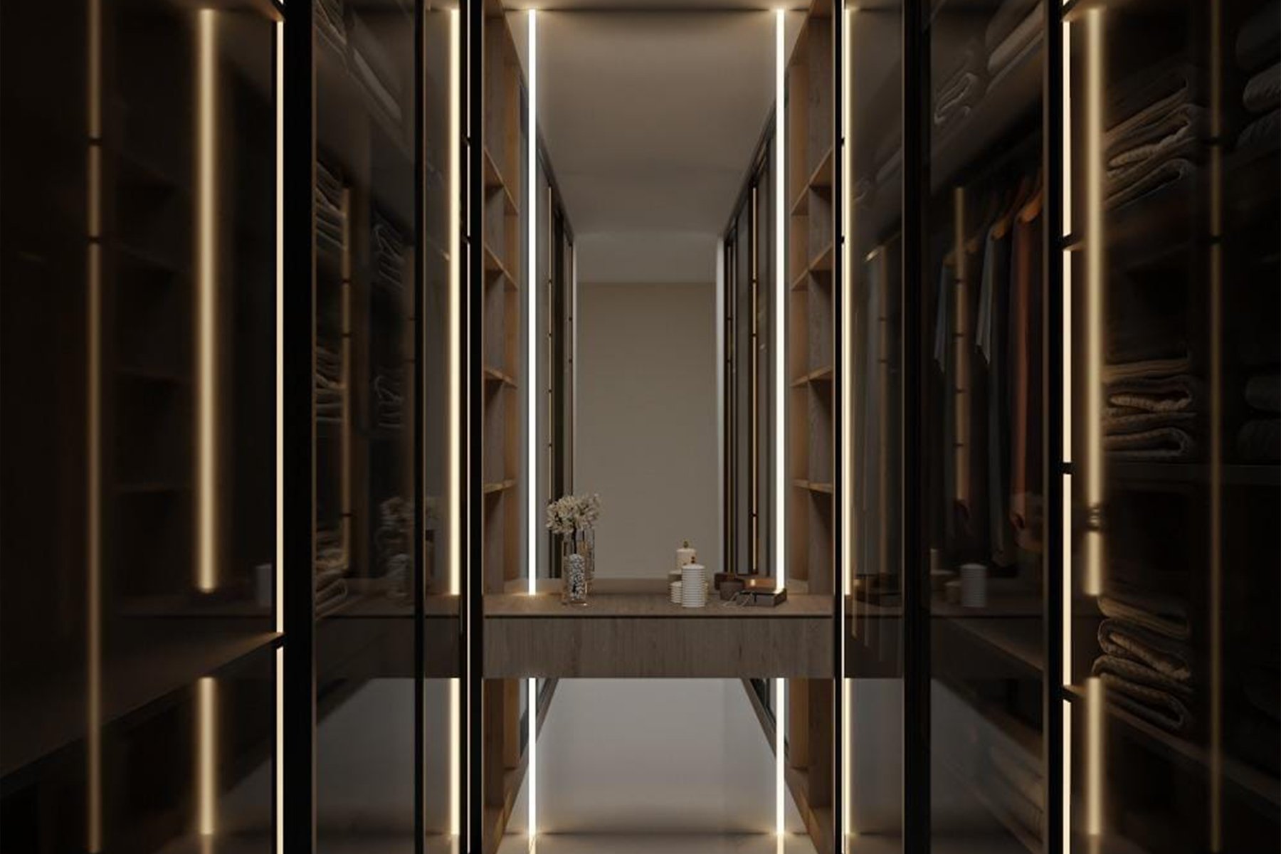 تفصيل غرف ملابس حسب الطلب في الرياض