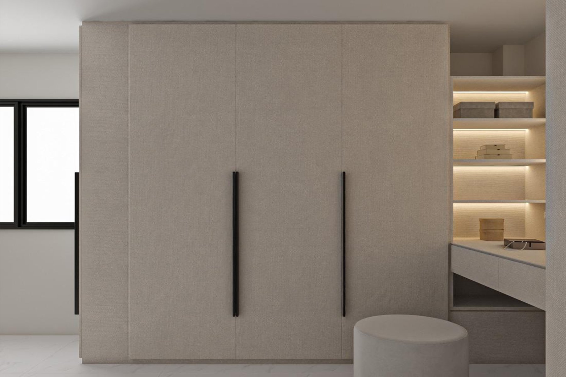 تفصيل غرف ملابس حسب الطلب في الرياض