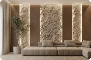 تكسيات جداريه في السعودية: دليل اختيار أفضل تكسيات الجدران 5 اختيار فخم من تكسيات جداريه بديل حجر