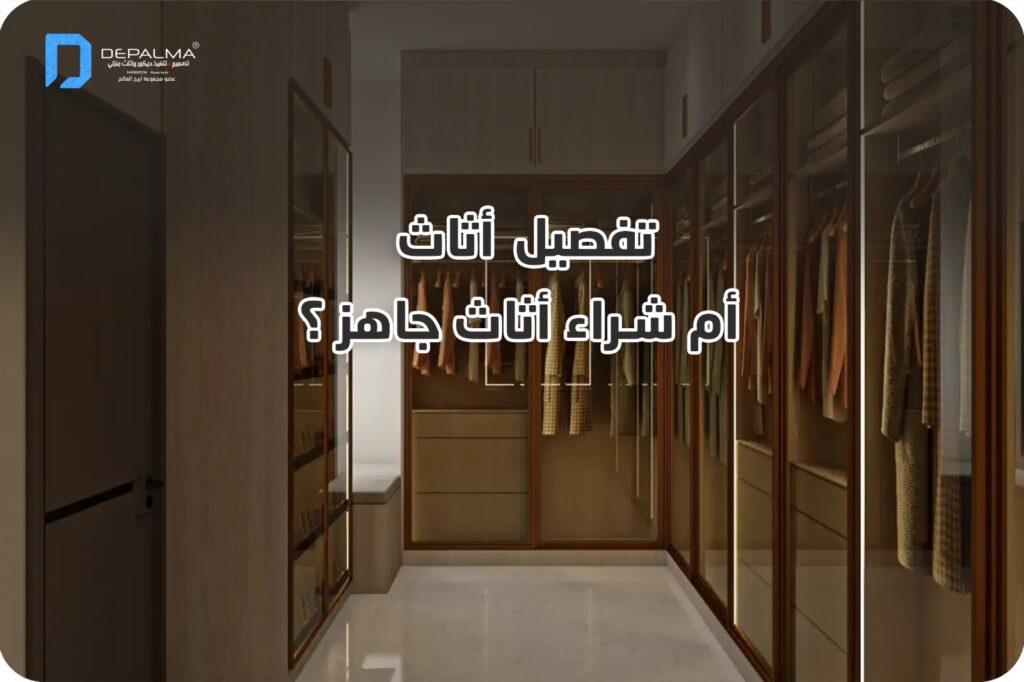 تفصيل أثاث أم اثاث جاهز؟