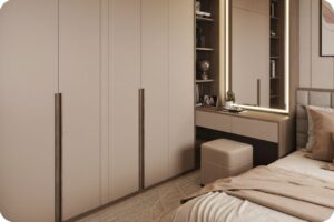 تفصيل أثاث أم اثاث جاهز؟ أيهما يناسب منازل السعودية 2026 3 استمتع مع تفصيل غرف نوم مخصصة لك وتناسب مساحتك