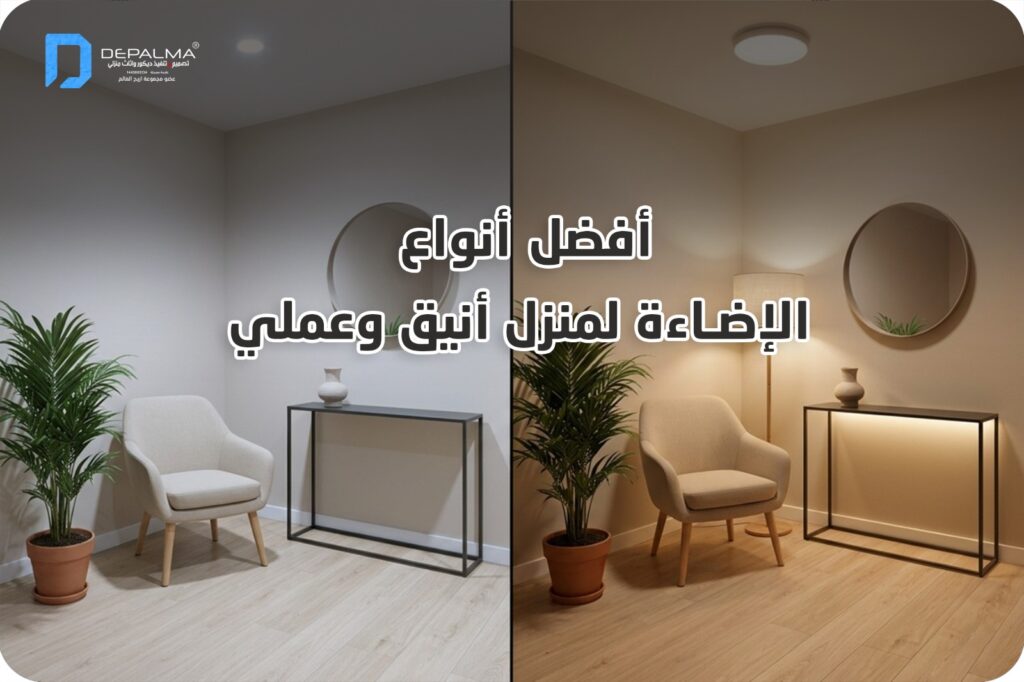 أفضل الإضاءات لمنزل أنيق