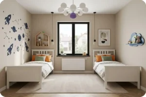 تصميم غرفة الطفل: 10 نصائح لغرفة مريحة مع أفضل سراير اطفال 2 الاهتمام بشخصية طفلك قبل تصميم غرفة الطفل يعتبر من أهم المعايير