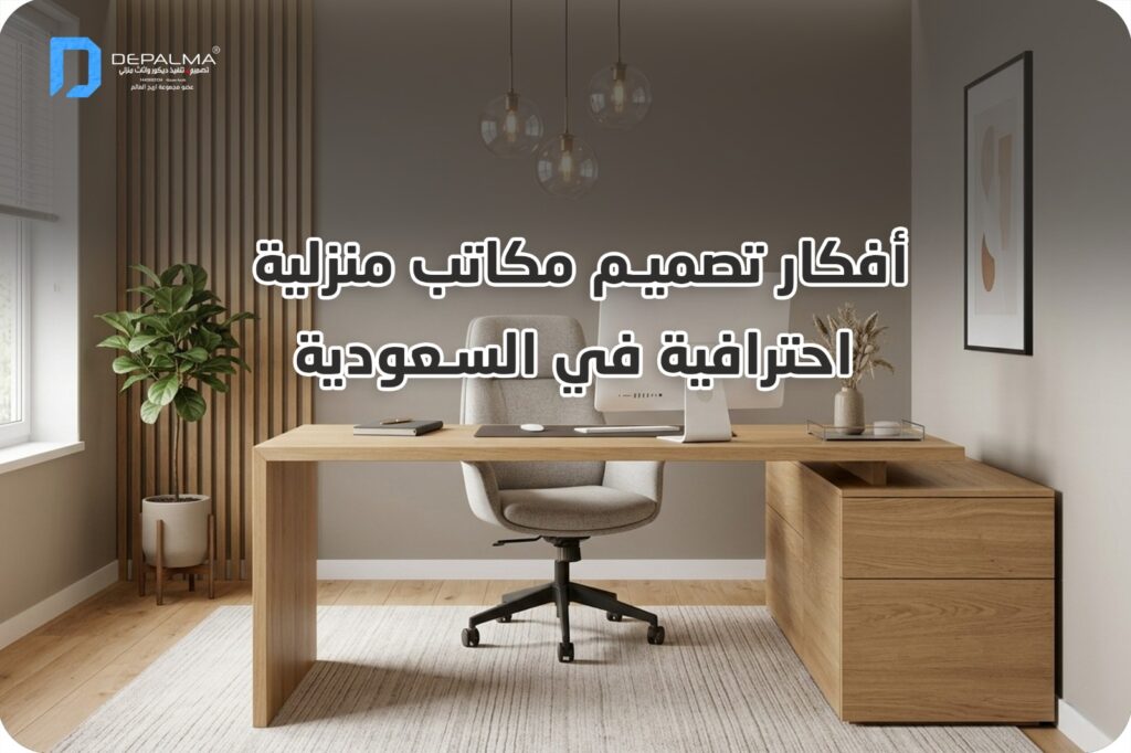 مكتب منزل احترافي أفكار تصميم مكاتب